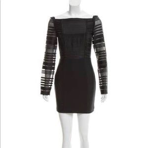 Misha Collection Black Cocktail Dress